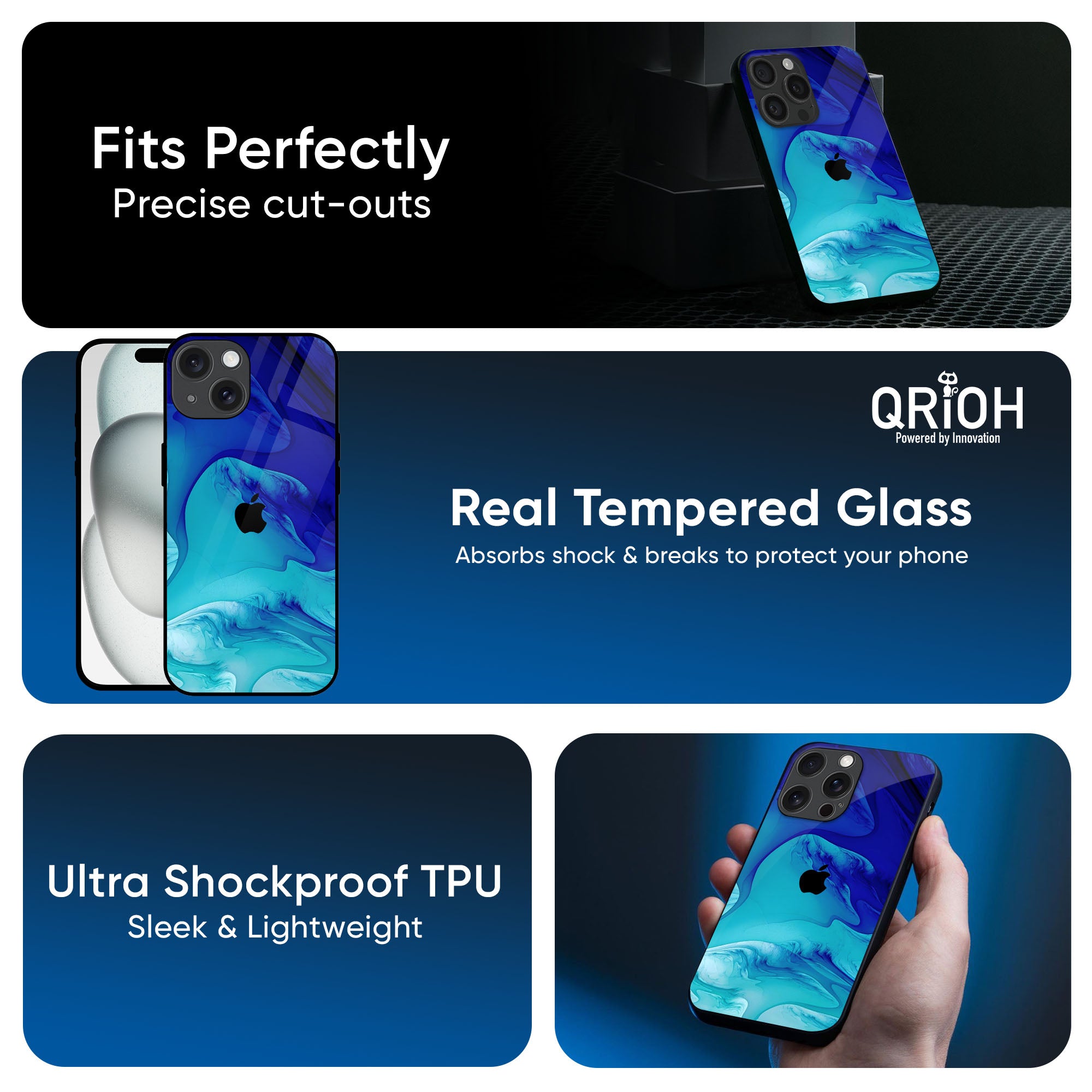 Raging Tides Glass Case for iPhone 16 Pro Max