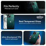 Palm Green Glass Case For iPhone 16