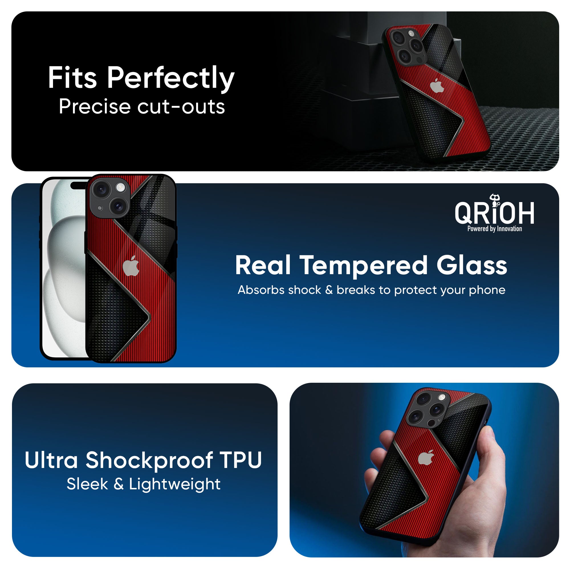 Art Of Strategic Glass Case For iPhone 16 Pro Max