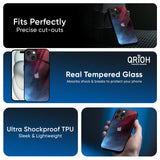 Smokey Watercolor Glass Case for iPhone 16 Pro Max