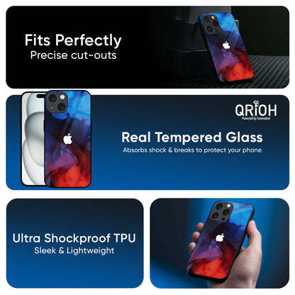 Dim Smoke Glass Case for iPhone 17