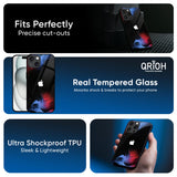 Fine Art Wave Glass Case for iPhone 16 Plus