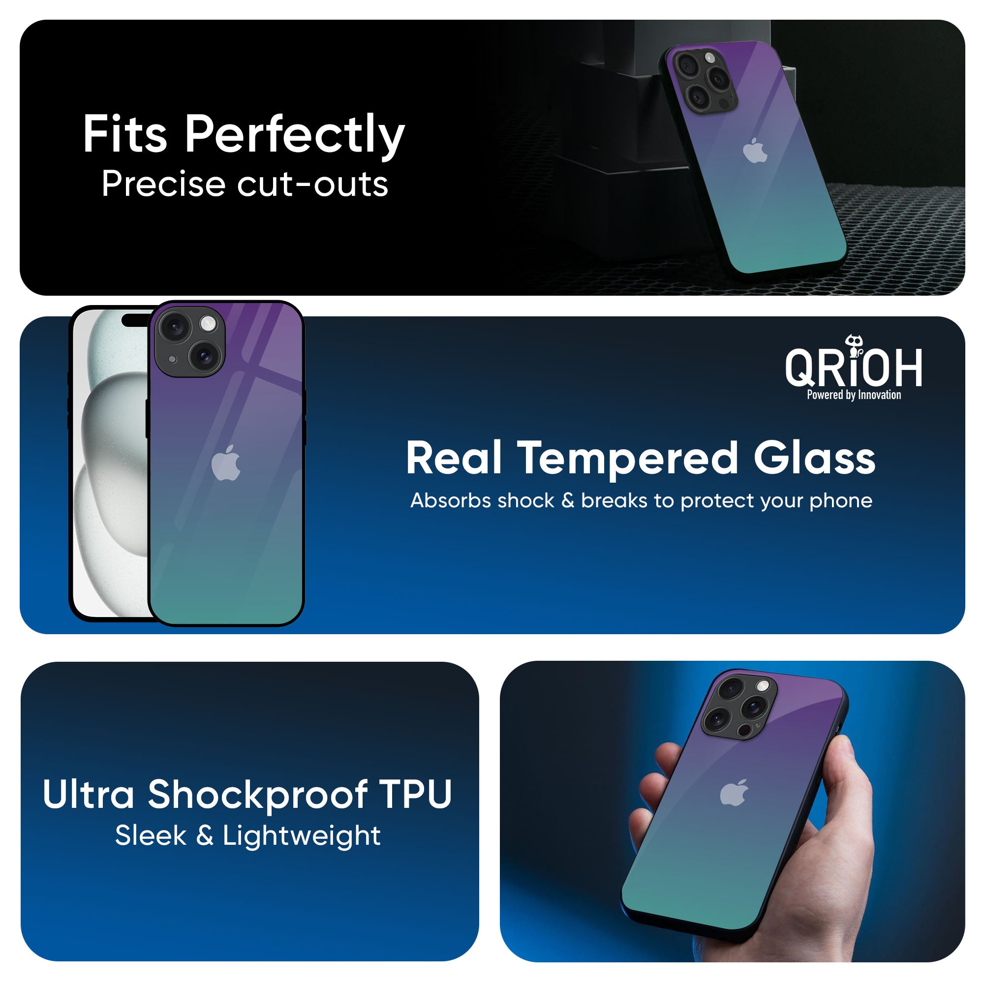 Shroom Haze Glass Case for iPhone 16 Pro Max