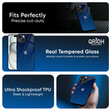 Very Blue Glass Case for iPhone 16 Plus