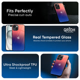 Dual Magical Tone Glass Case for iPhone 16 Pro Max