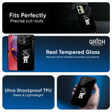 Peace Out Astro Glass Case for Motorola G45 5G