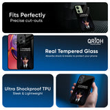 Aesthetic Digital Art Glass Case for Motorola G45 5G