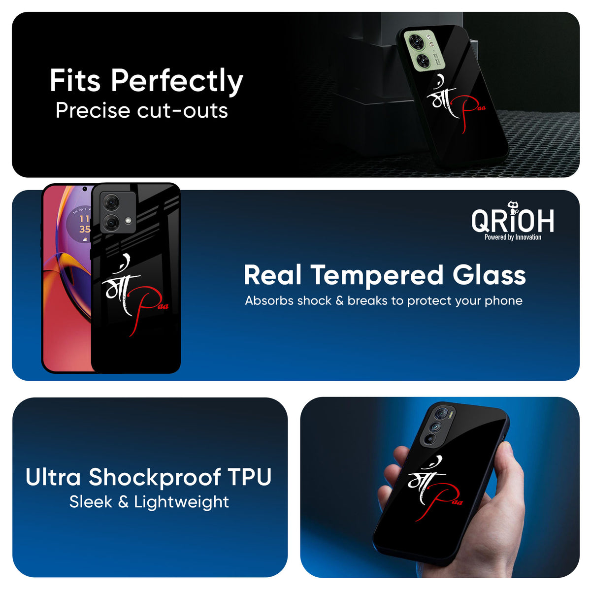 Your World Glass Case For Motorola G45 5G