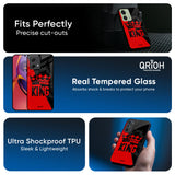I Am A King Glass Case for Motorola Edge 50 5G