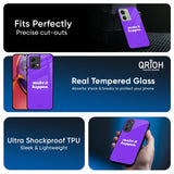 Make it Happen Glass Case for Motorola Edge 50 Neo 5G
