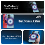 Evil Eye Art Glass Case for Motorola Edge 50 Fusion 5G