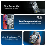 Modern Technology Glass Case for Motorola G84 5G