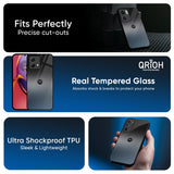 Dramatic Grey Glass Case for Motorola Edge 50 Neo 5G