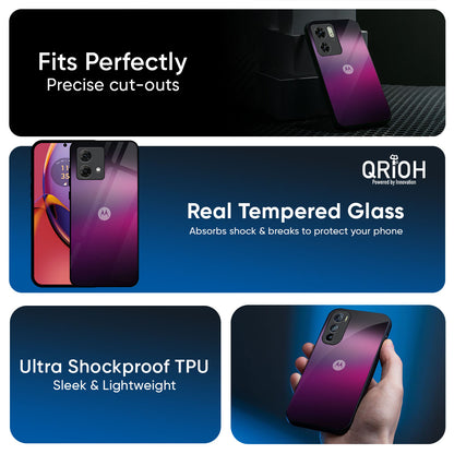 Knight Pink Glass Case for Motorola Edge 50 5G