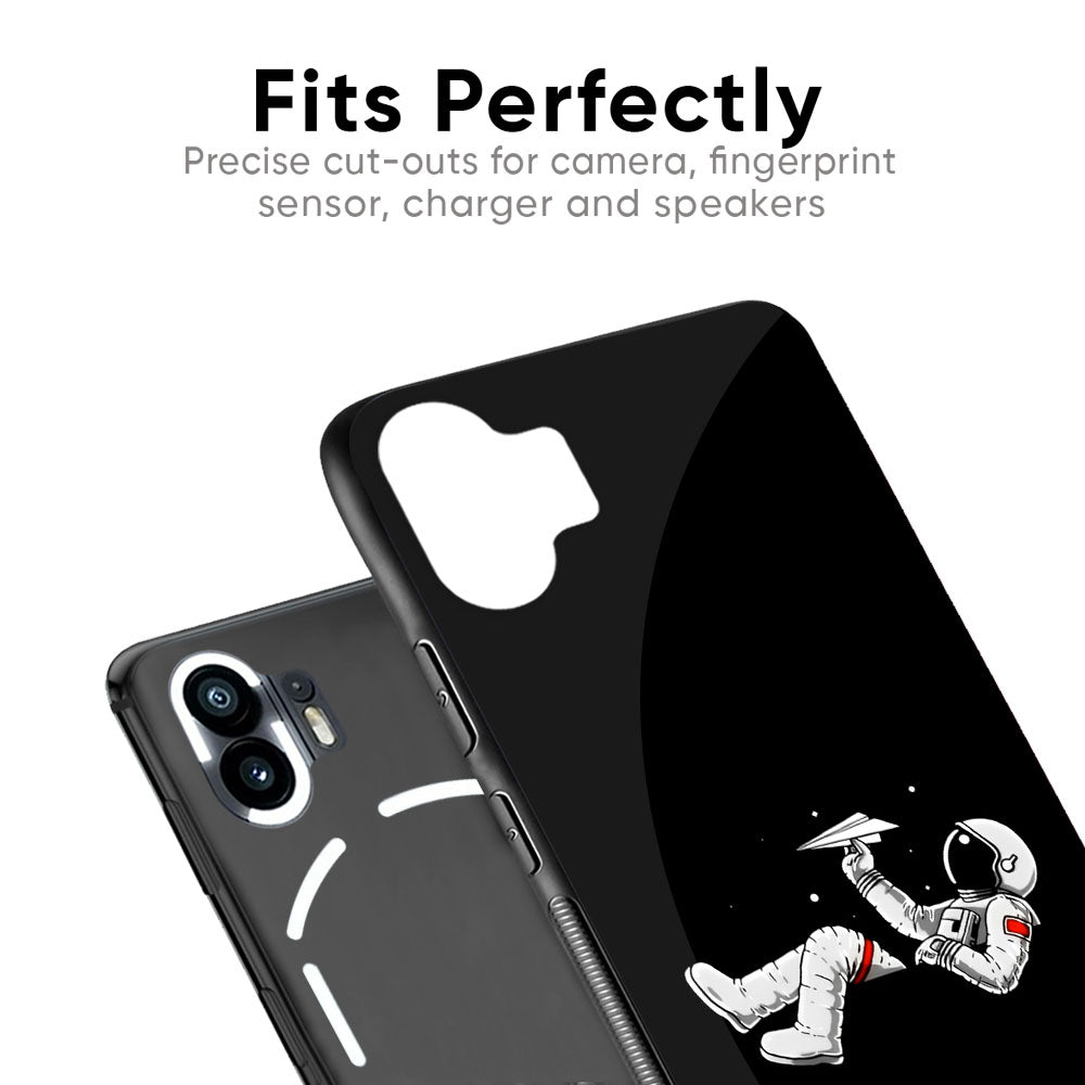 Space Traveller Glass Case for Nothing Phone 2a Plus
