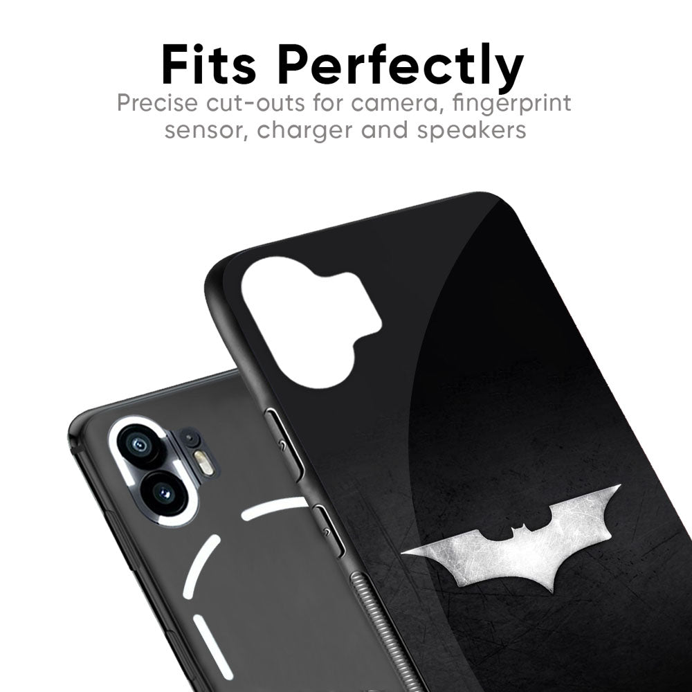 Super Hero Logo Glass Case for Nothing Phone 2a Plus