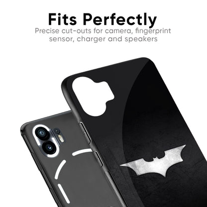 Super Hero Logo Glass Case for Nothing Phone 2a Plus