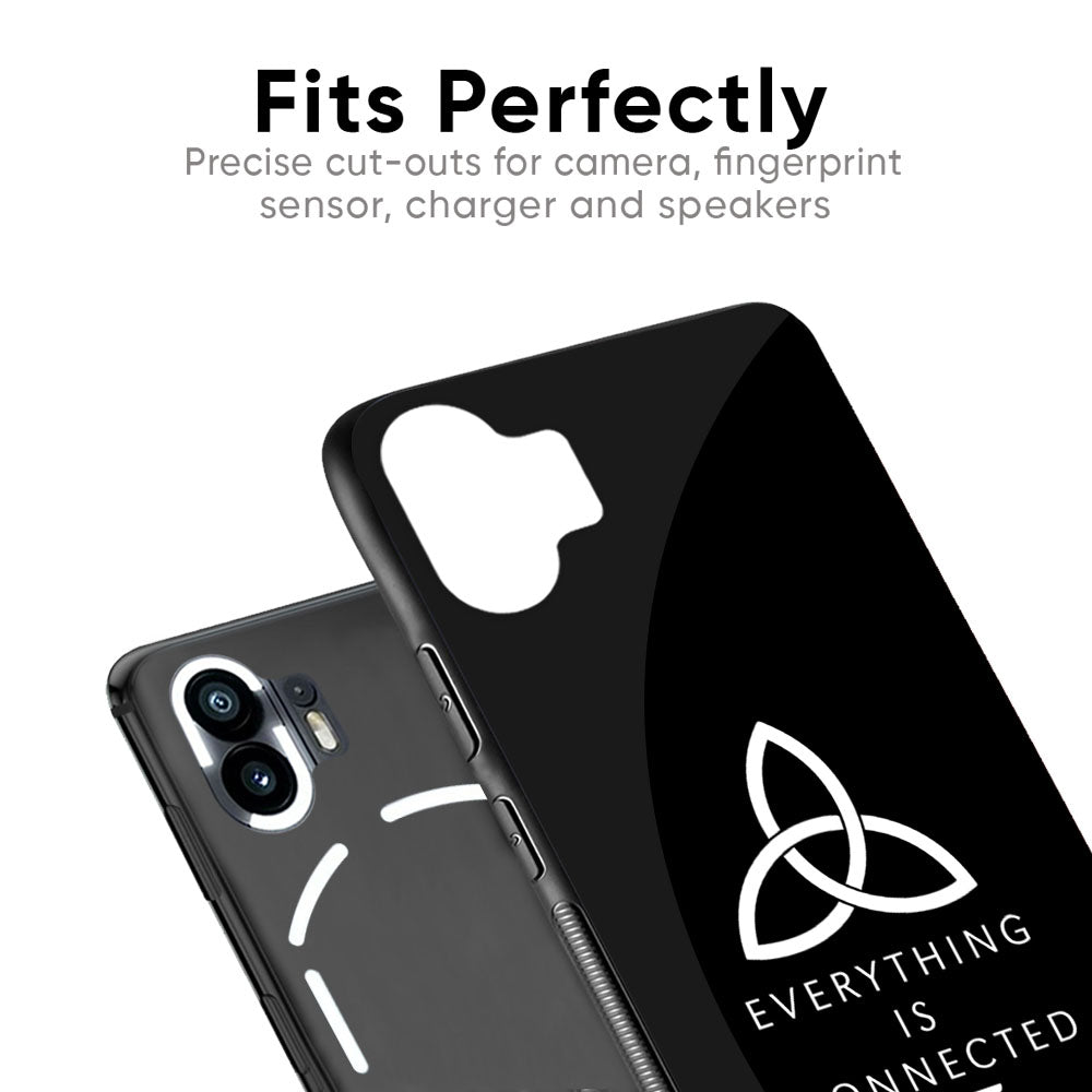 Everything Is Connected Glass Case for Nothing Phone 2a Plus