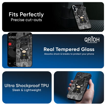 Cartoon Art Glass Case for Nothing CMF Phone 1