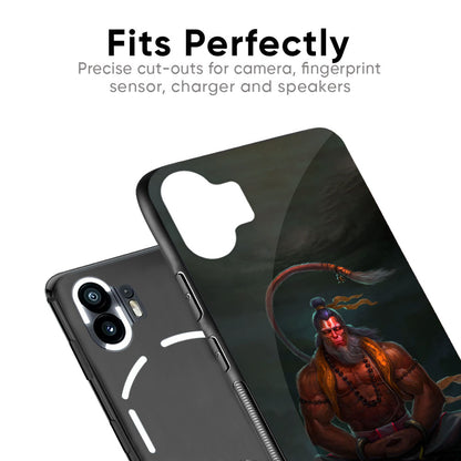 Lord Hanuman Animated Glass Case for Nothing Phone 2a Plus