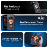 Orange Chubby Glass Case for Nothing CMF Phone 1