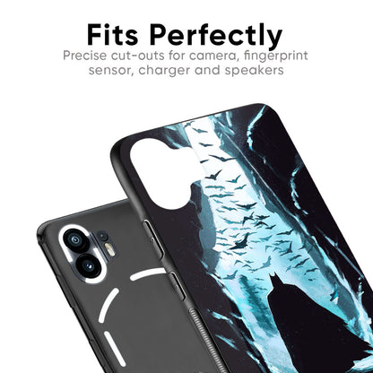 Dark Man In Cave Glass Case for Nothing Phone 2a Plus