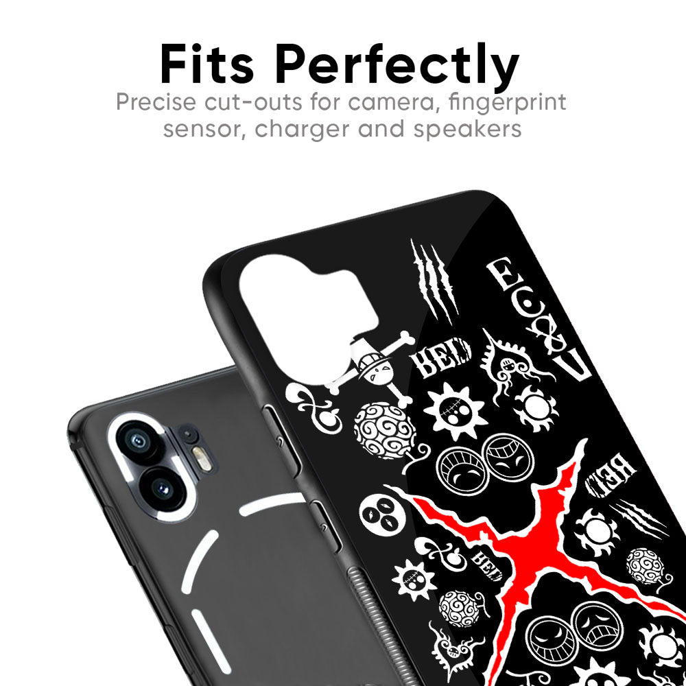 Red Zone Glass Case for Nothing Phone 2a Plus