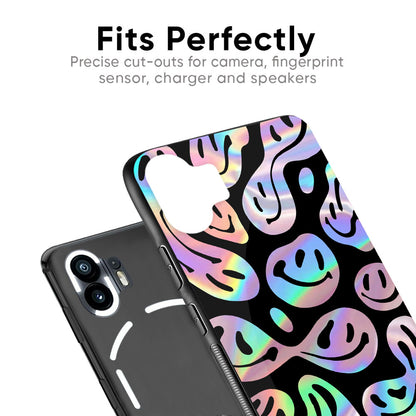 Acid Smile Glass Case for Nothing Phone 2a Plus