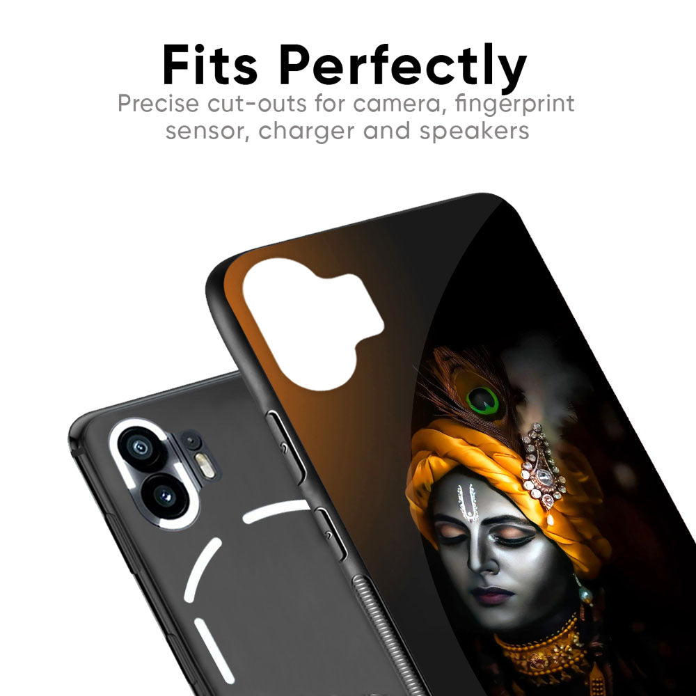 Ombre Krishna Glass Case for Nothing Phone 2a Plus