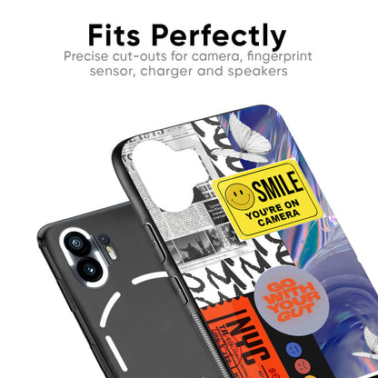 Smile for Camera Glass Case for Nothing Phone 2a Plus