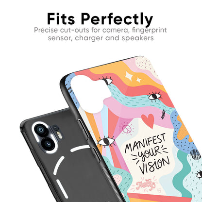 Vision Manifest Glass Case for Nothing Phone 2a Plus