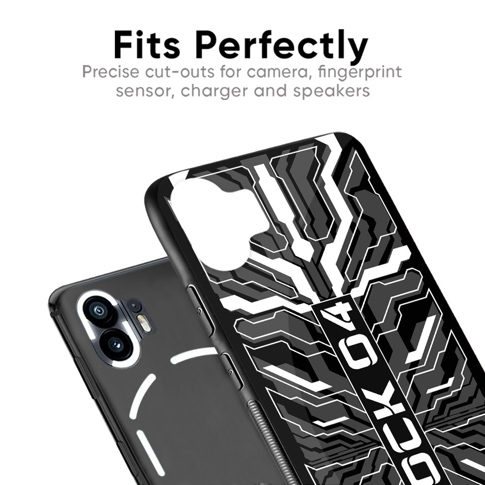 Monochrome Magic Glass Case for Nothing Phone 1