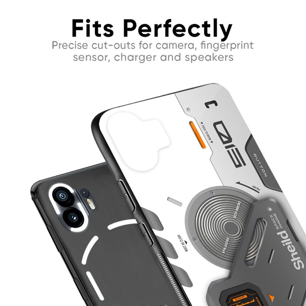 Liberty Cyber Glass Case for Nothing Phone 1
