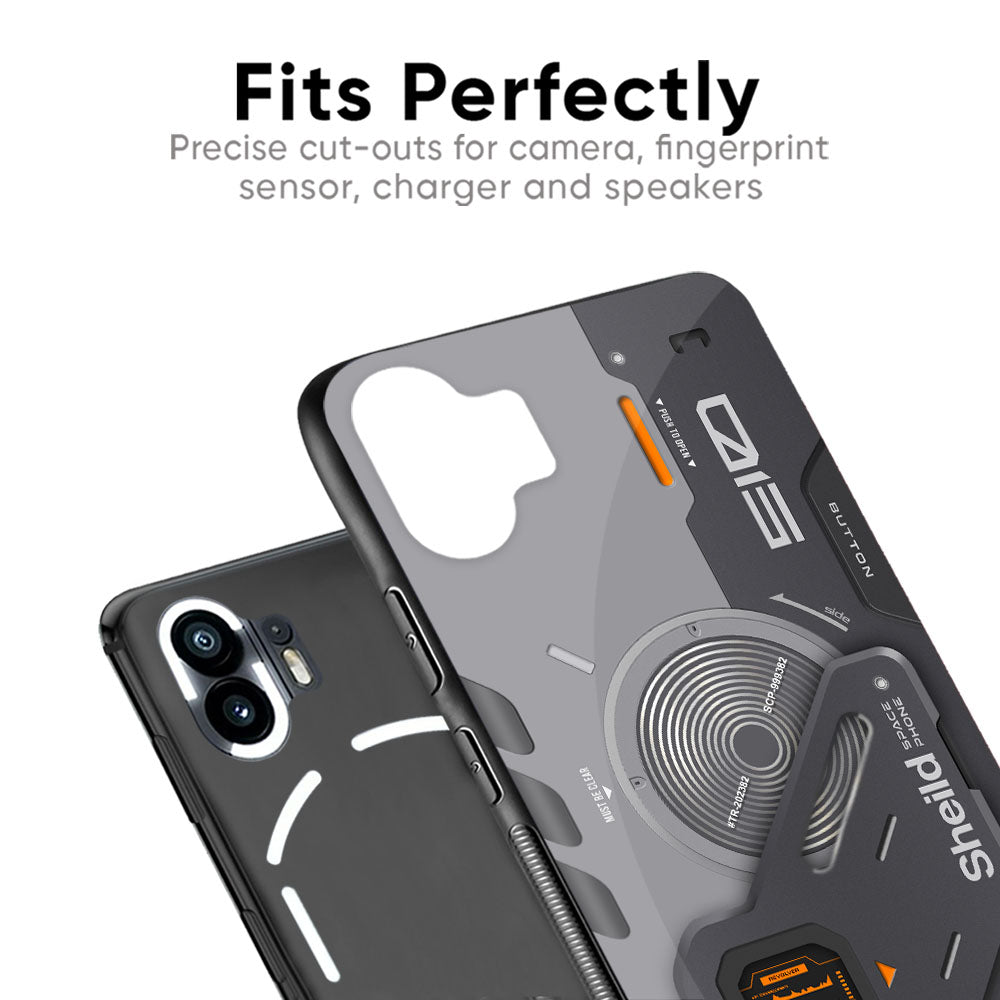 Tech Lifestyle Glass Case for Nothing Phone 1