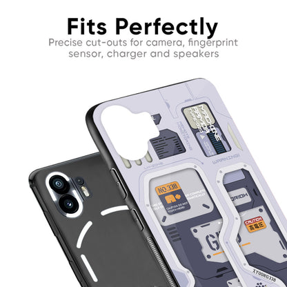 Tech Savvy Glass Case for Nothing Phone 2