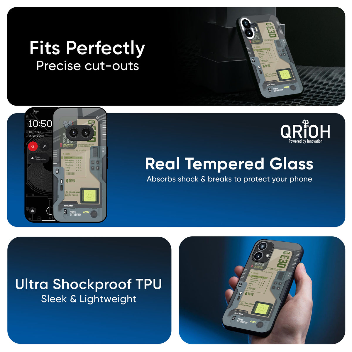 Art Station Glass Case for Nothing Phone 2a Plus