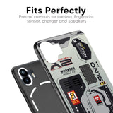 Techno Vibes Glass Case for Nothing Phone 2a 5G