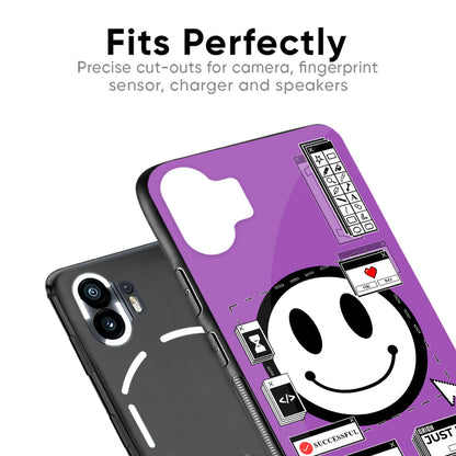 Code with Smile Glass Case for Nothing Phone 1