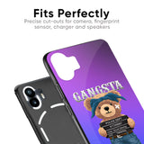 Gangsta Bear Glass Case for Nothing Phone 2