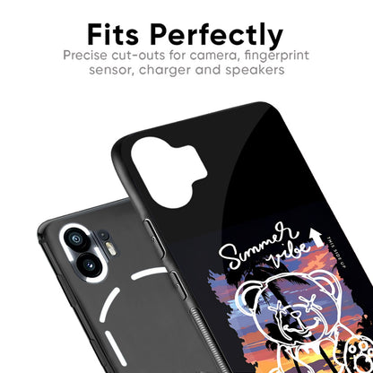 Summer Vibe Glass Case for Nothing Phone 1