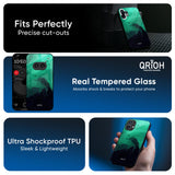 Scarlet Amber Glass Case for Nothing CMF Phone 1
