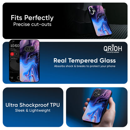 Psychic Texture Glass Case for Nothing CMF Phone 1