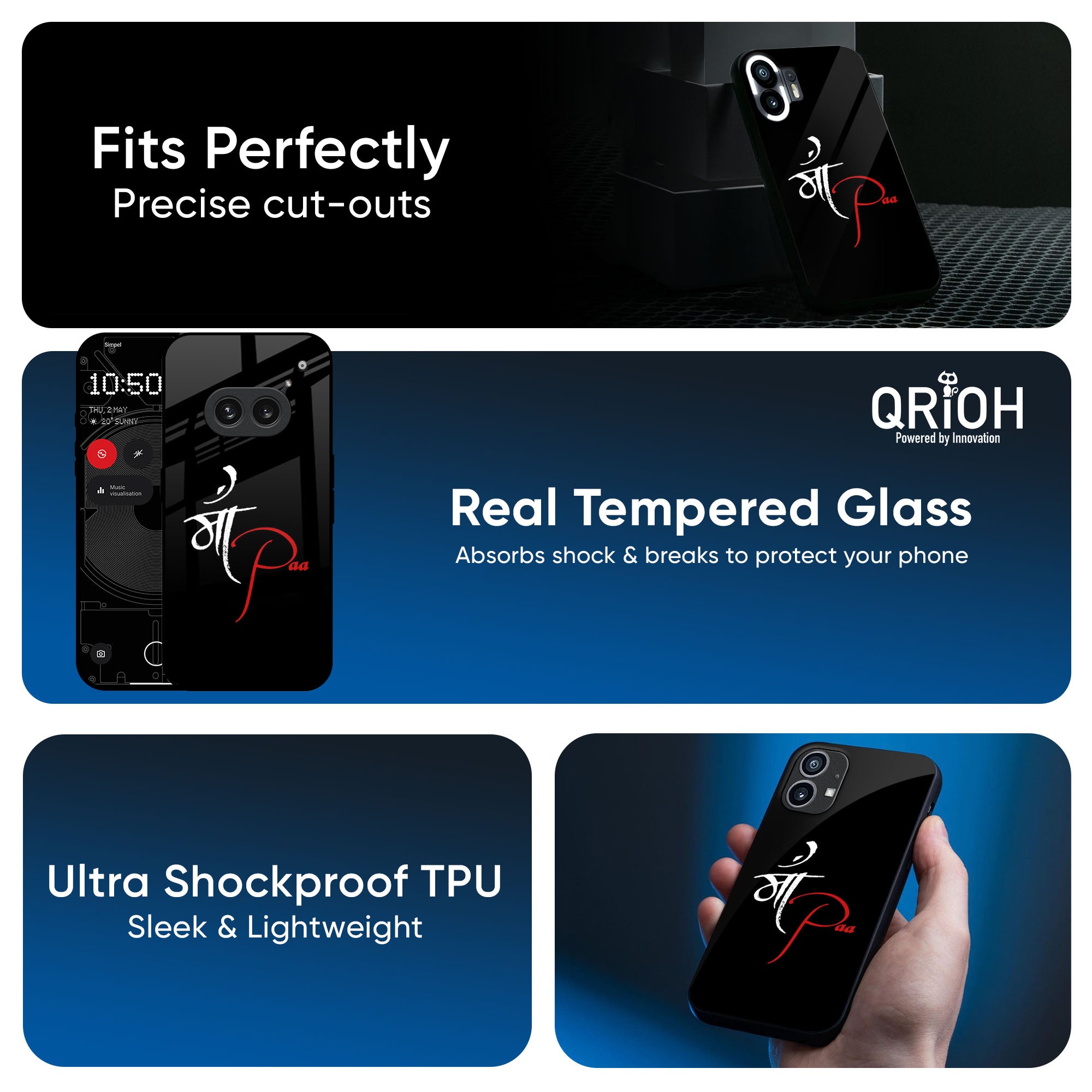 Your World Glass Case For Nothing CMF Phone 1