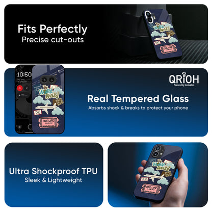 Tour The World Glass Case For Nothing CMF Phone 1