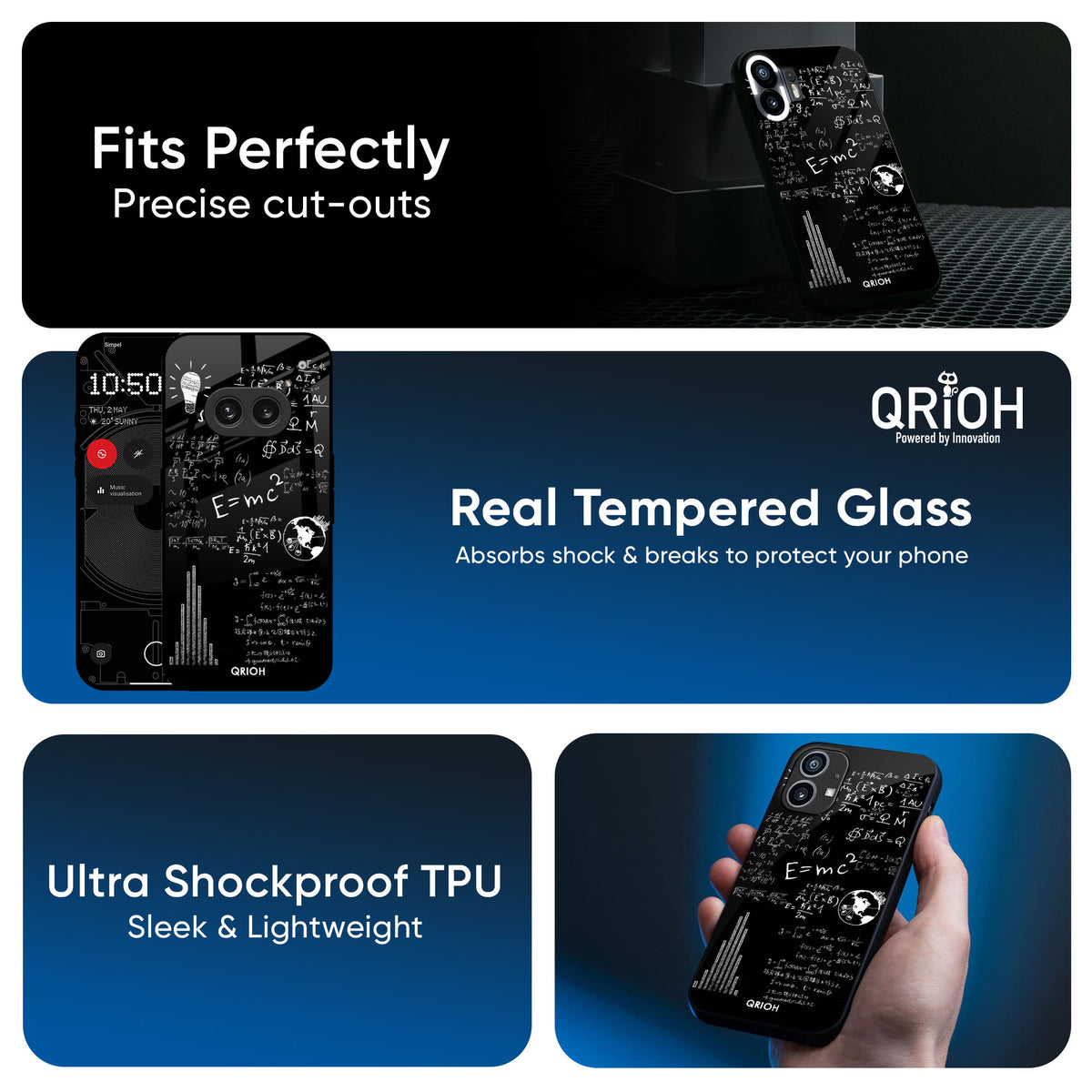 Funny Math Glass Case for Nothing CMF Phone 1