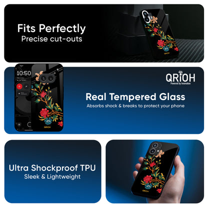 Dazzling Art Glass Case for Nothing CMF Phone 1