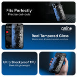 Dark Grunge Glass Case for Nothing CMF Phone 1