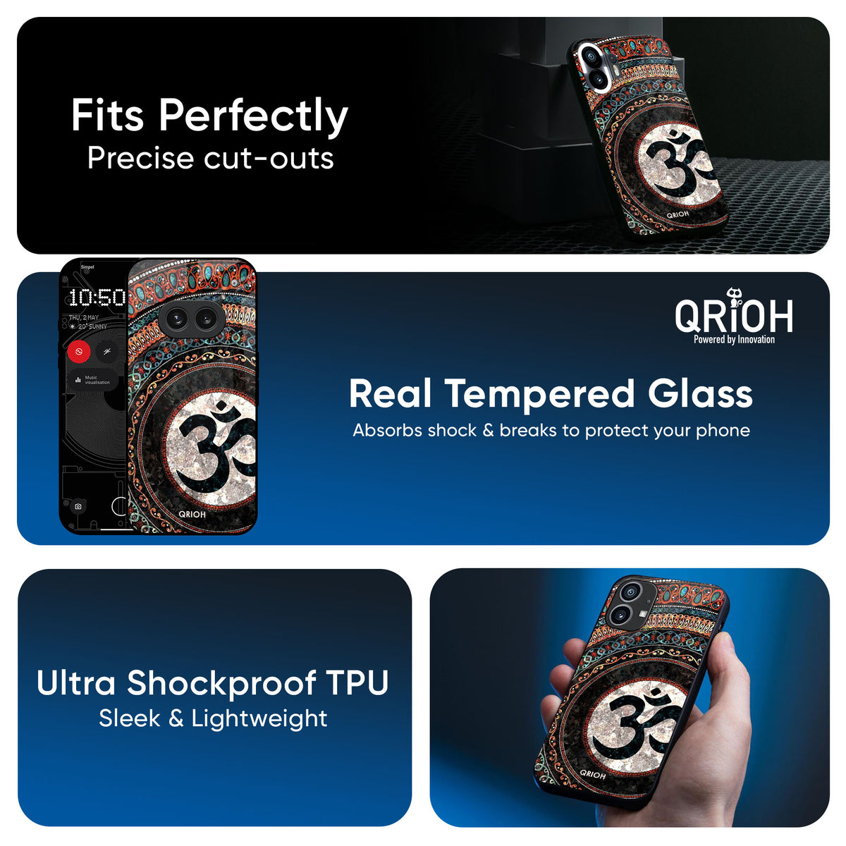 Worship Glass Case for Nothing CMF Phone 1