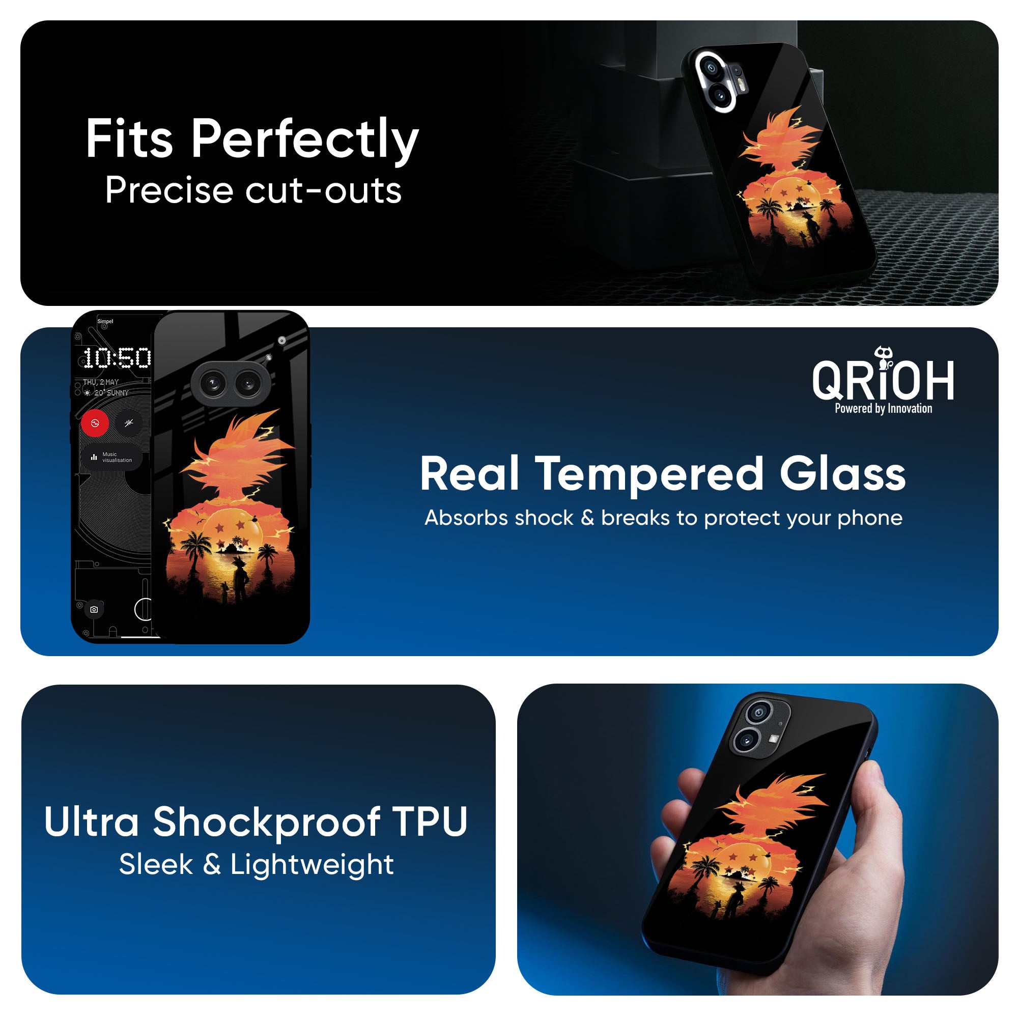 Japanese Paradise Glass Case for Nothing CMF Phone 1