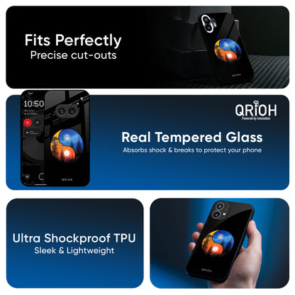 Yin Yang Balance Glass Case for Nothing CMF Phone 1